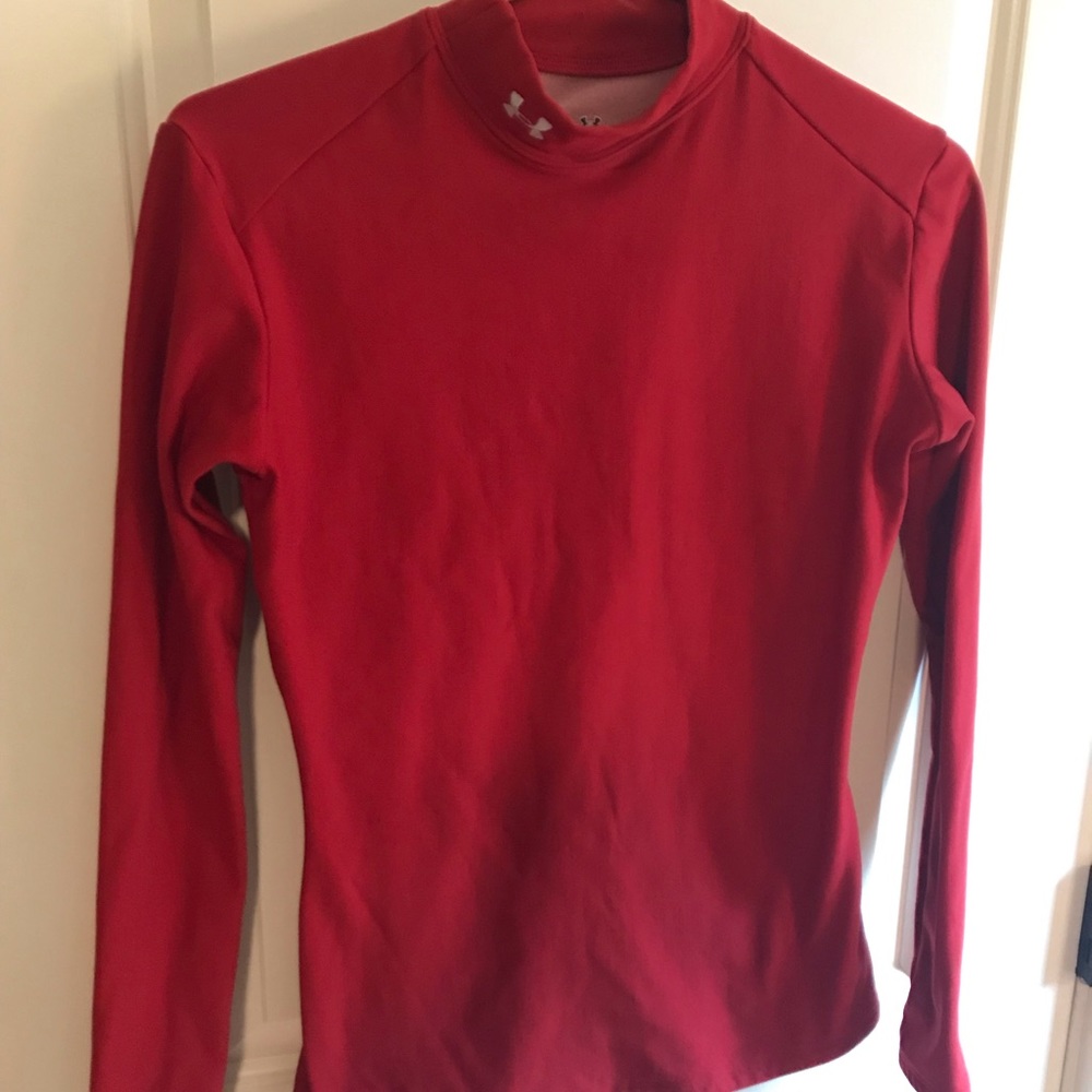 Under armor red top